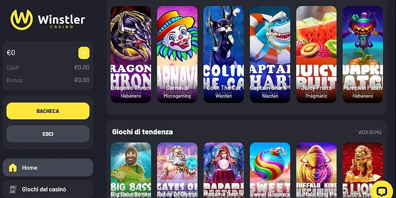 Anteprima del sito Winstler